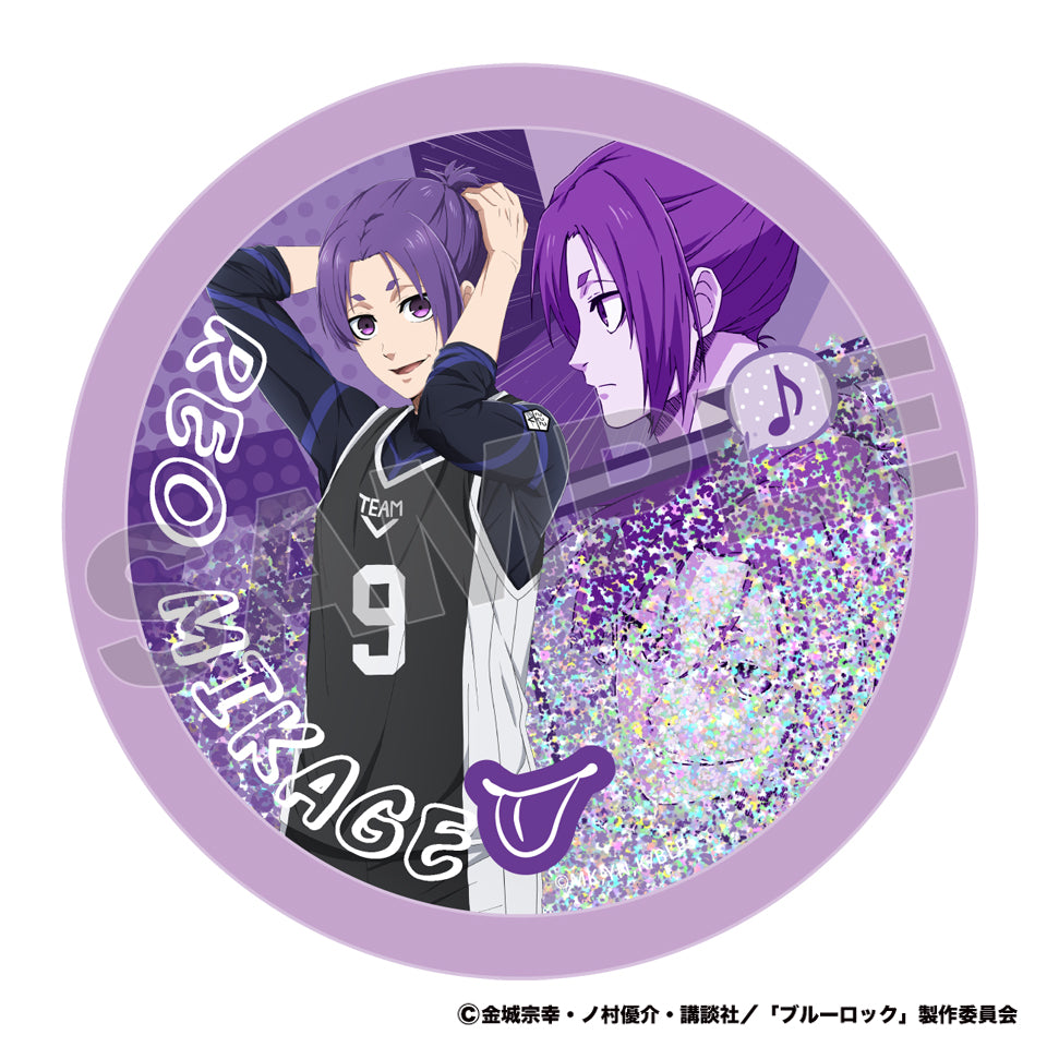 【終売】ブルーロック ラメ入りアクリルコースター 御影 玲王
