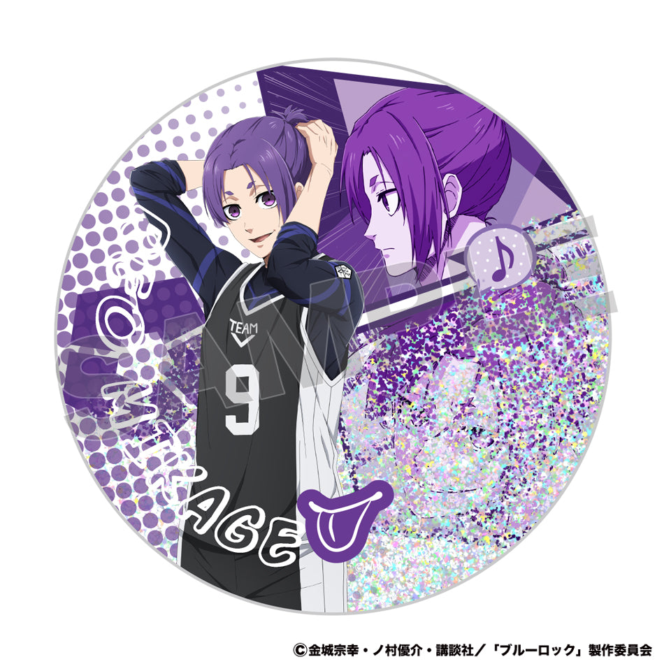 【終売】ブルーロック ラメ入りアクリルコースター 御影 玲王