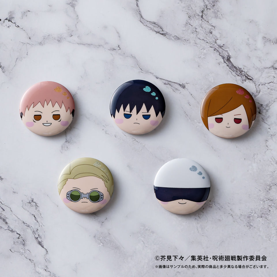 呪術廻戦 トレーディングもにゅも缶バッジ 1BOX(10パック)入り