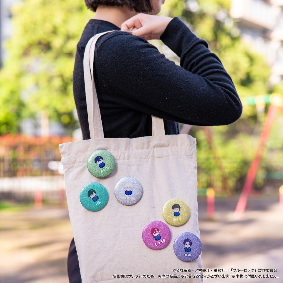 ブルーロック トレーディングもにゅも缶バッジ 第1弾 1BOX(12パック)入り