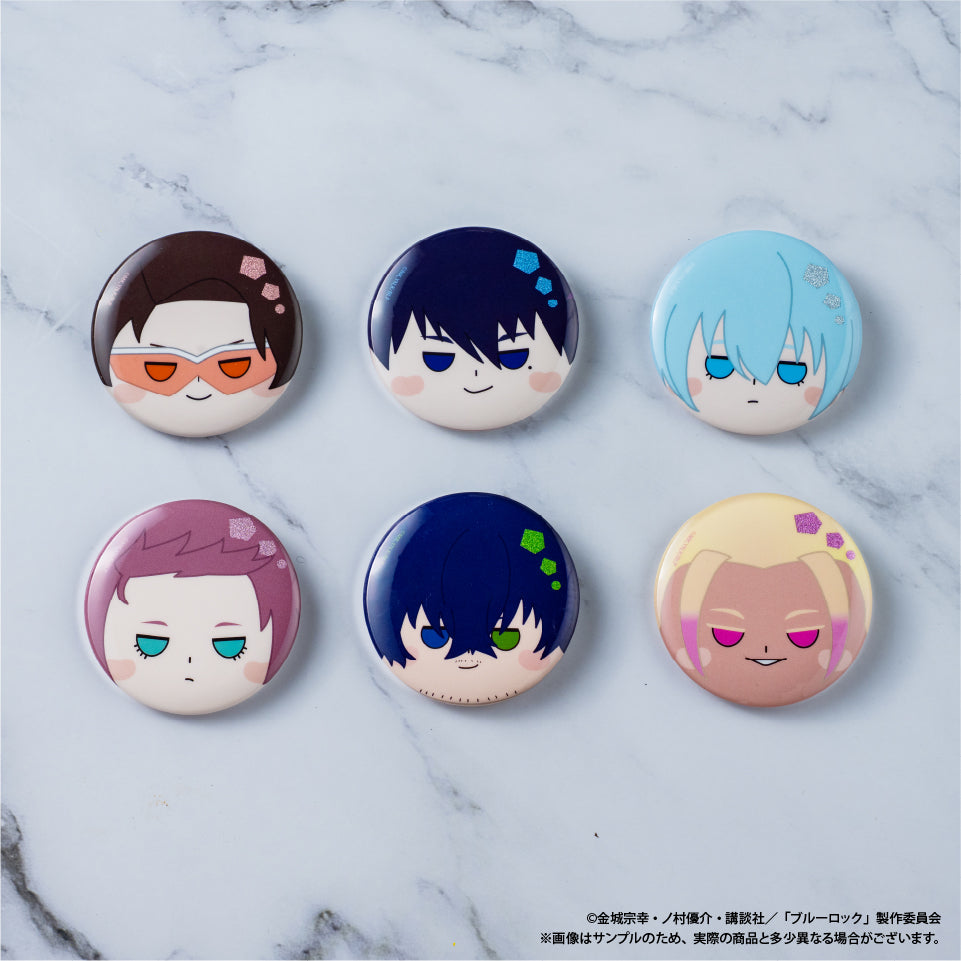 ブルーロック トレーディングもにゅも缶バッジ 第2弾 1BOX(12パック)入り