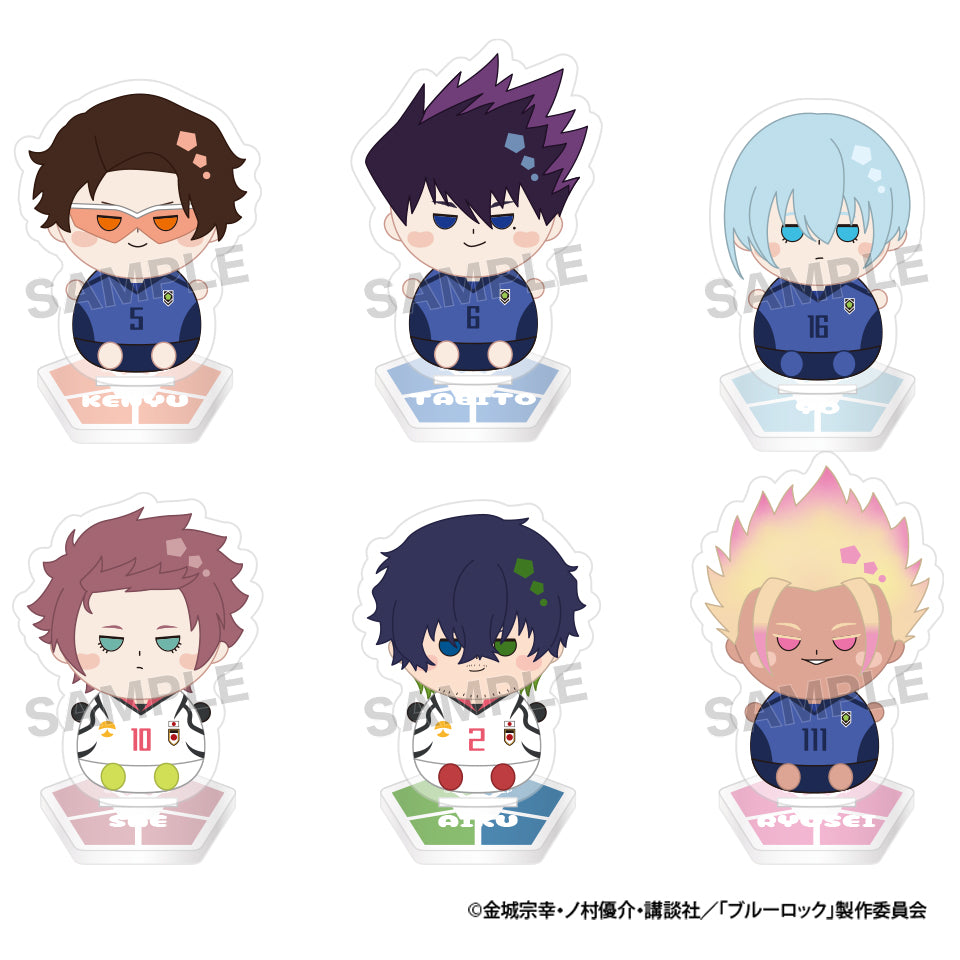 ブルーロック トレーディングもにゅもアクリルスタンド 第2弾 1BOX(6パック)入り