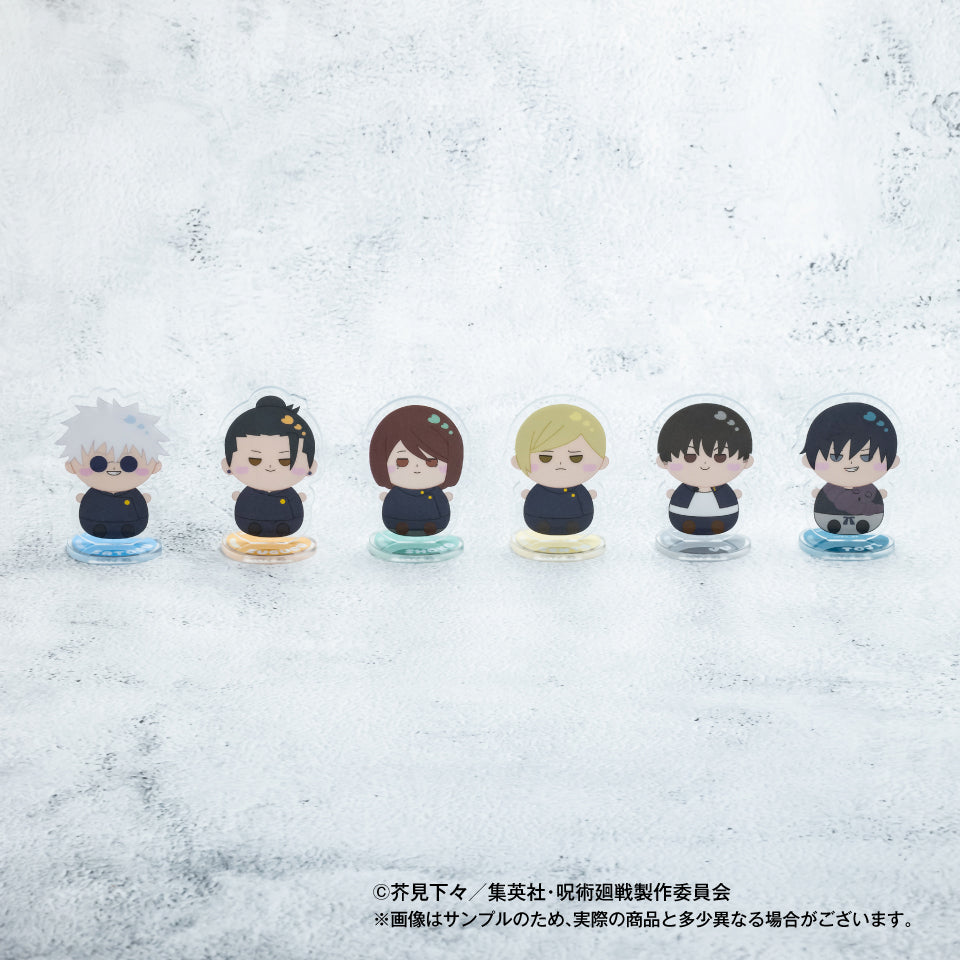 呪術廻戦(懐玉・玉折) トレーディングもにゅもアクリルスタンド 1BOX(6パック)入り
