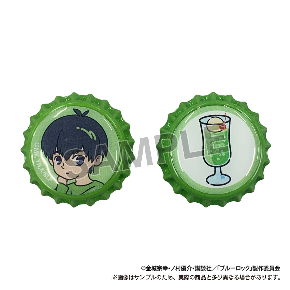 ブルーロック トレーディング 純喫茶風ブリキマグネット2個セット1BOX（6パック入り）