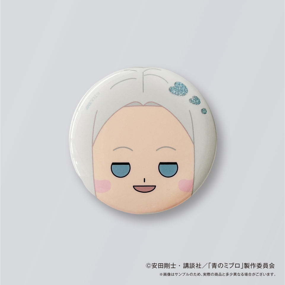 青のミブロ　トレーディングもにゅも缶バッジ　1パック入り