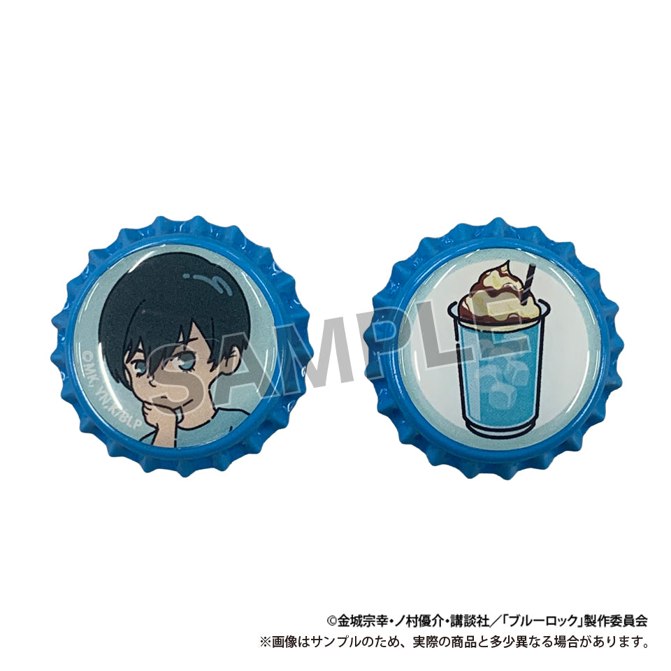 ブルーロック トレーディング 純喫茶風ブリキマグネット2個セット1BOX（6パック入り）