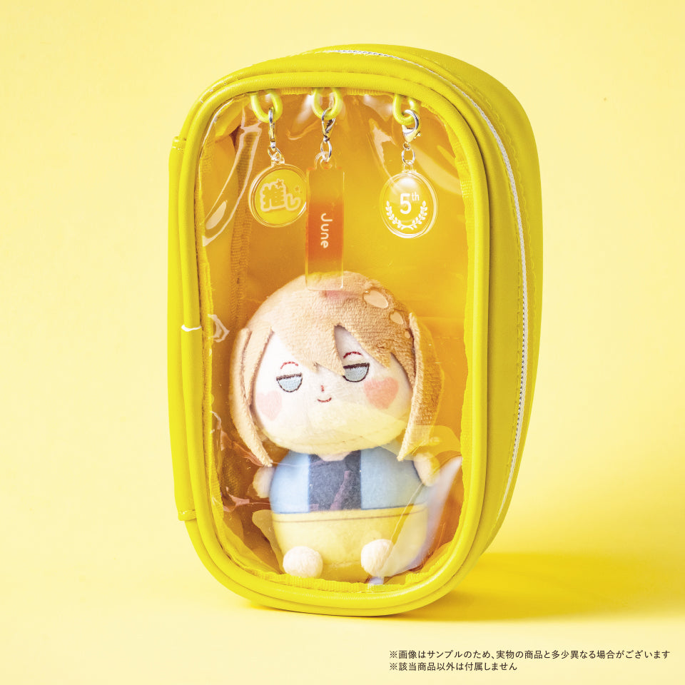 パーソナライズ推し活チャーム　イニシャル（イエロー）