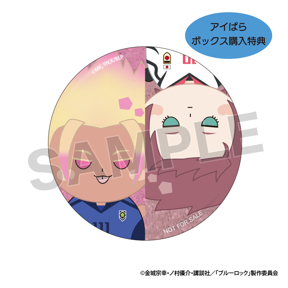ブルーロック　トレーディングもにゅも缶バッジ　第2弾　1BOX（12パック）入り