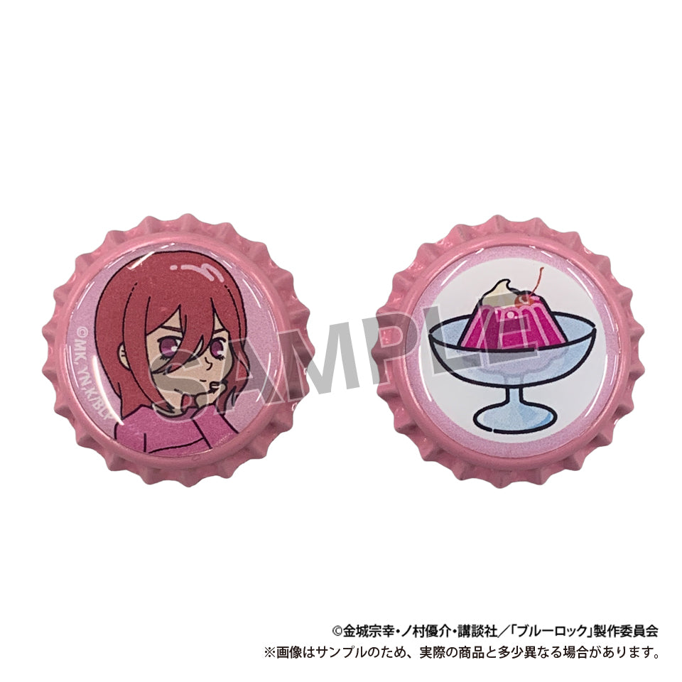 ブルーロック トレーディング 純喫茶風ブリキマグネット2個セット1BOX（6パック入り）