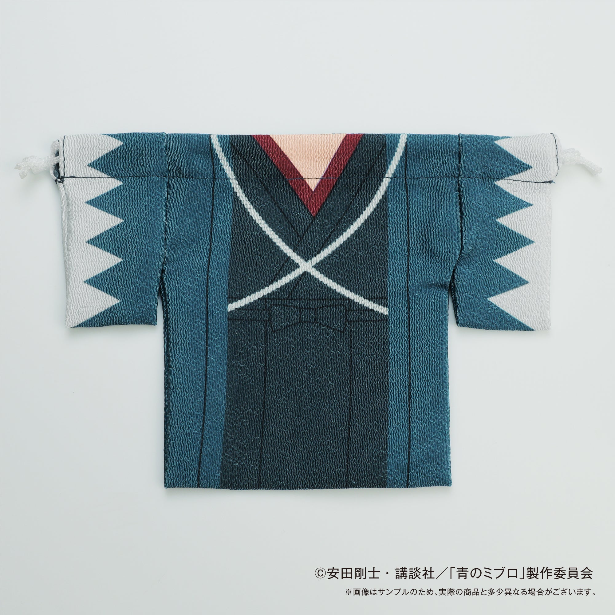 青のミブロ 巾着 ちりぬ にお – アイぱら（ipara）公式オンラインショップ