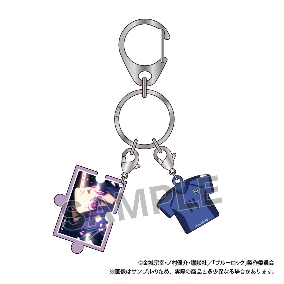 ブルーロック 2連アクリルキーホルダー 御影 玲王