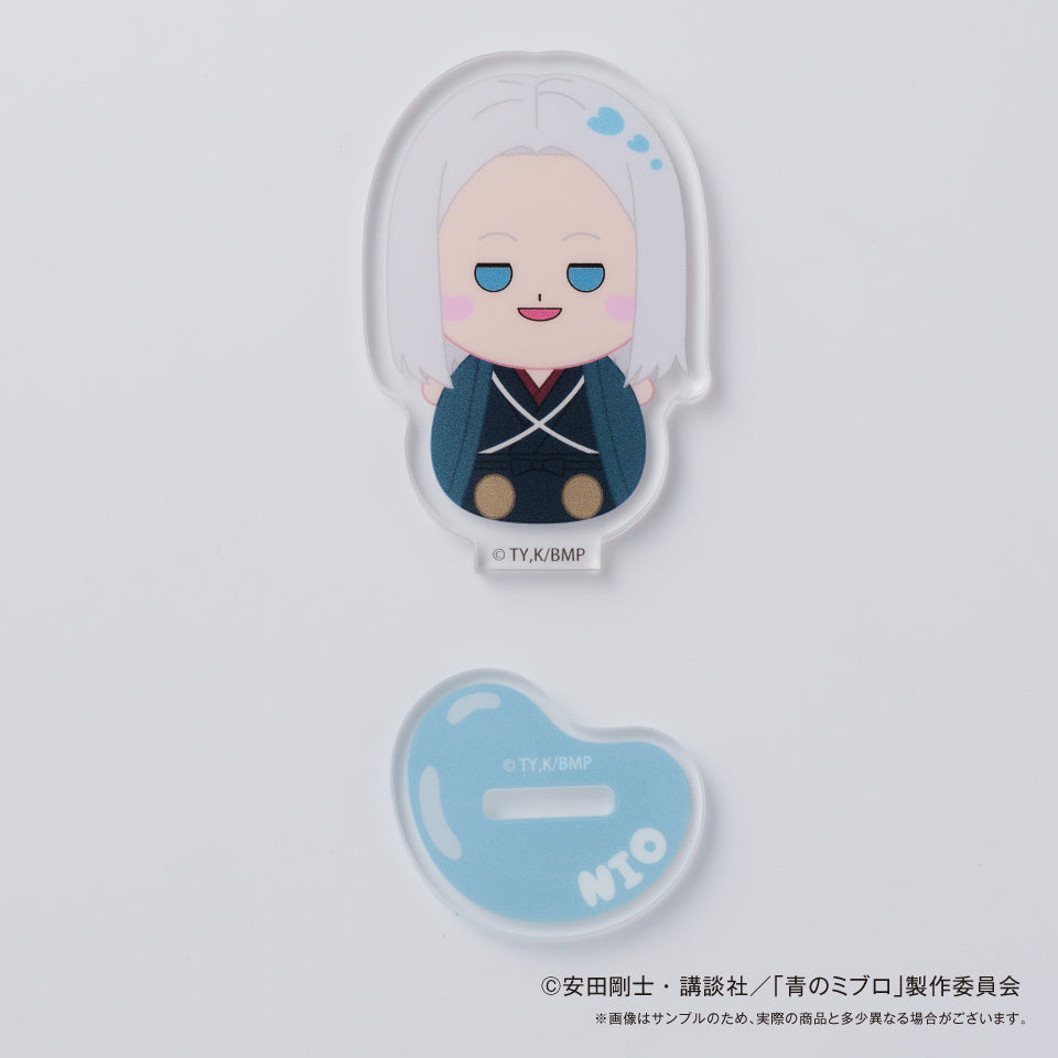 青のミブロ トレーディングもにゅもアクリルスタンド 1BOX（7パック